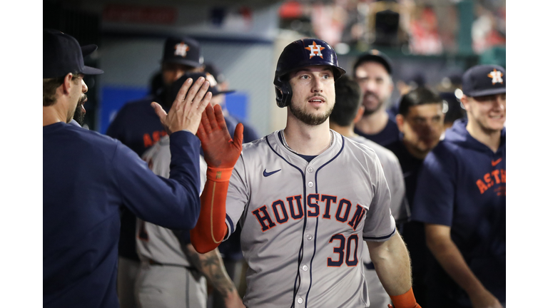 Houston Astros v Los Angeles Angels