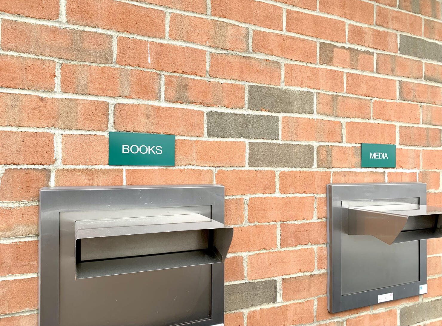 Library Book Drop Slot