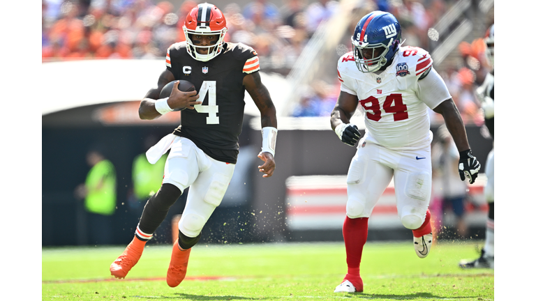 New York Giants v Cleveland Browns