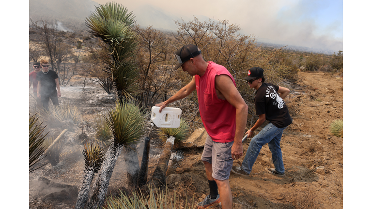 US-WEATHER-CLIMATE-FIRE