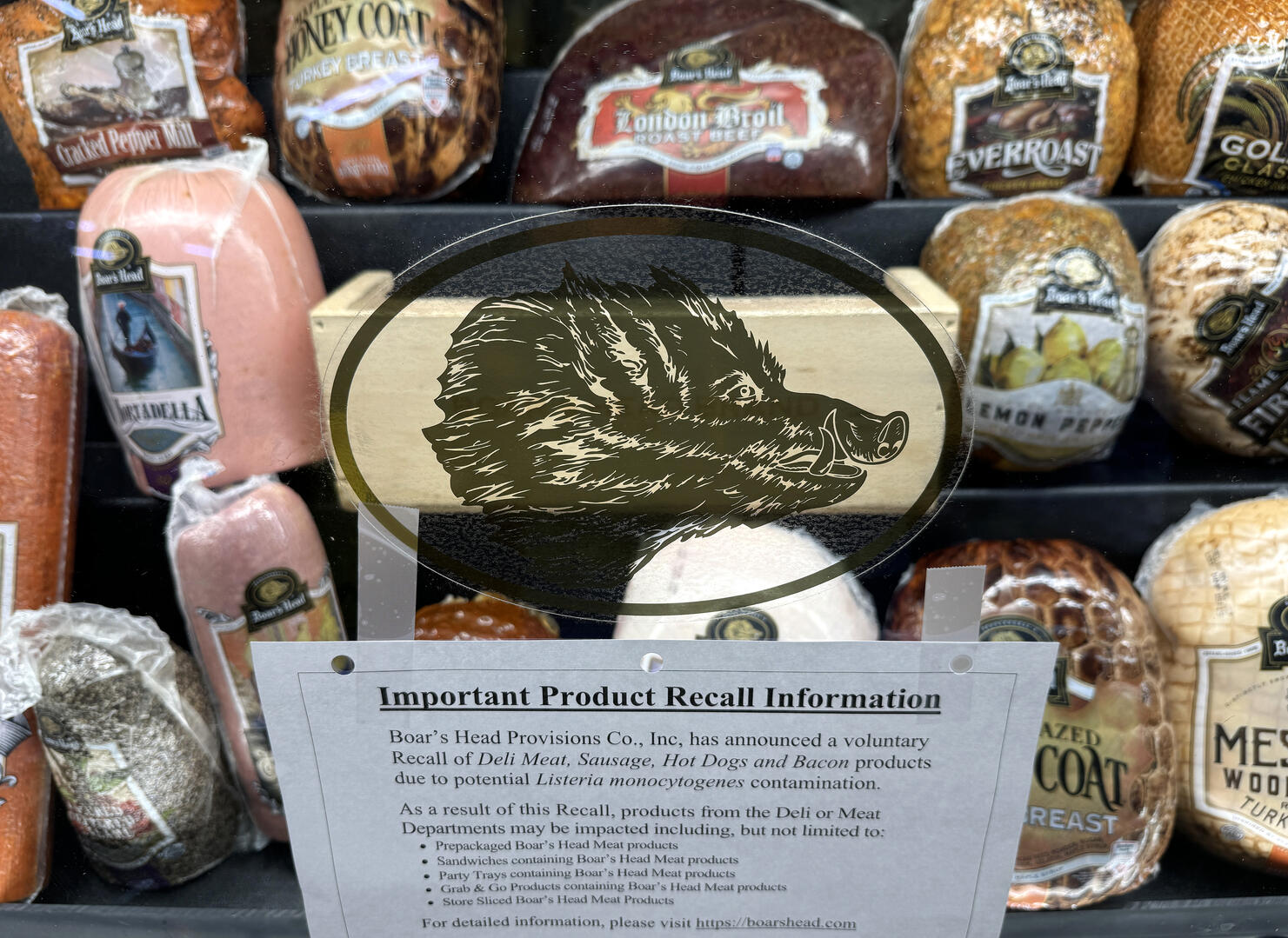Popular Deli Meat Maker Boar Head's Recalls 7 Million Pounds Of Meat After Listeria Outbreak