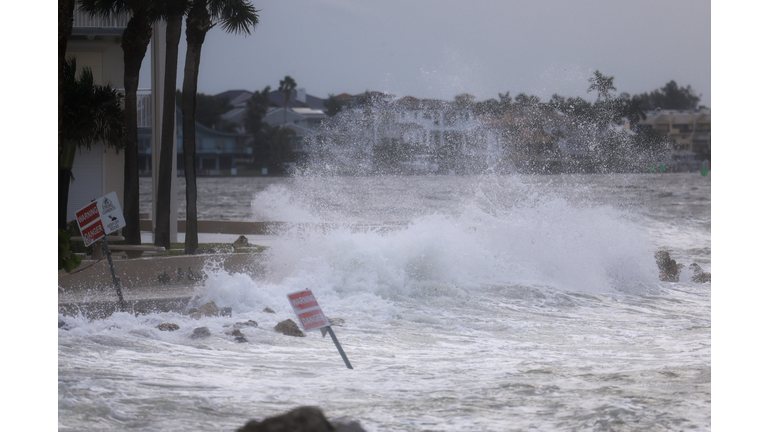 Hurricane Helene Hits Gulf Coast Of Florida