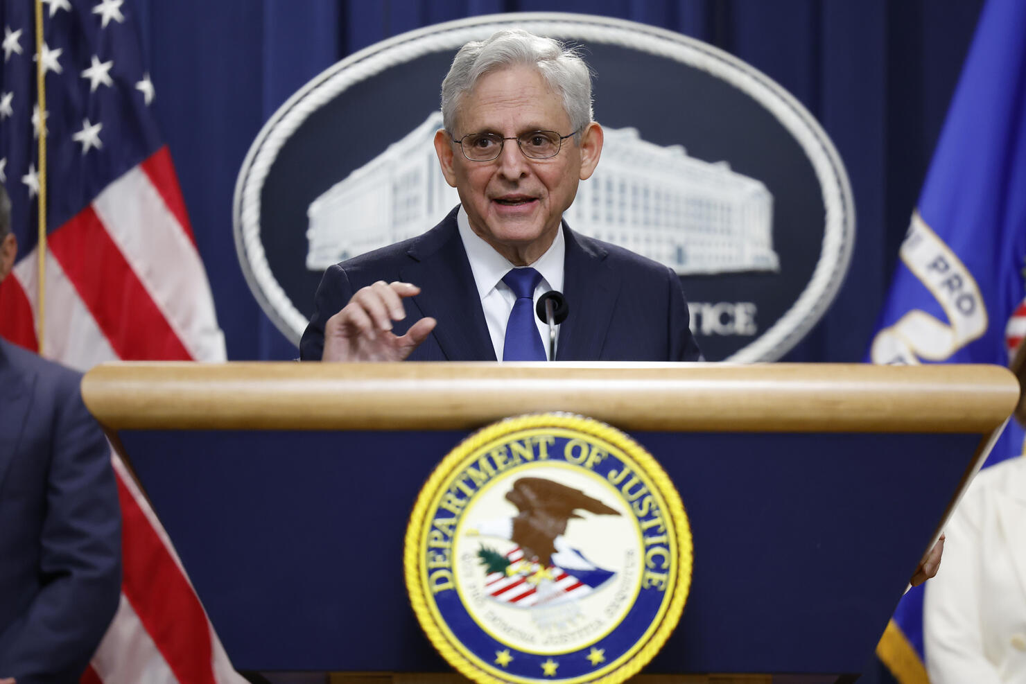 Attorney General Garland Makes Antitrust Announcement At The Justice Department