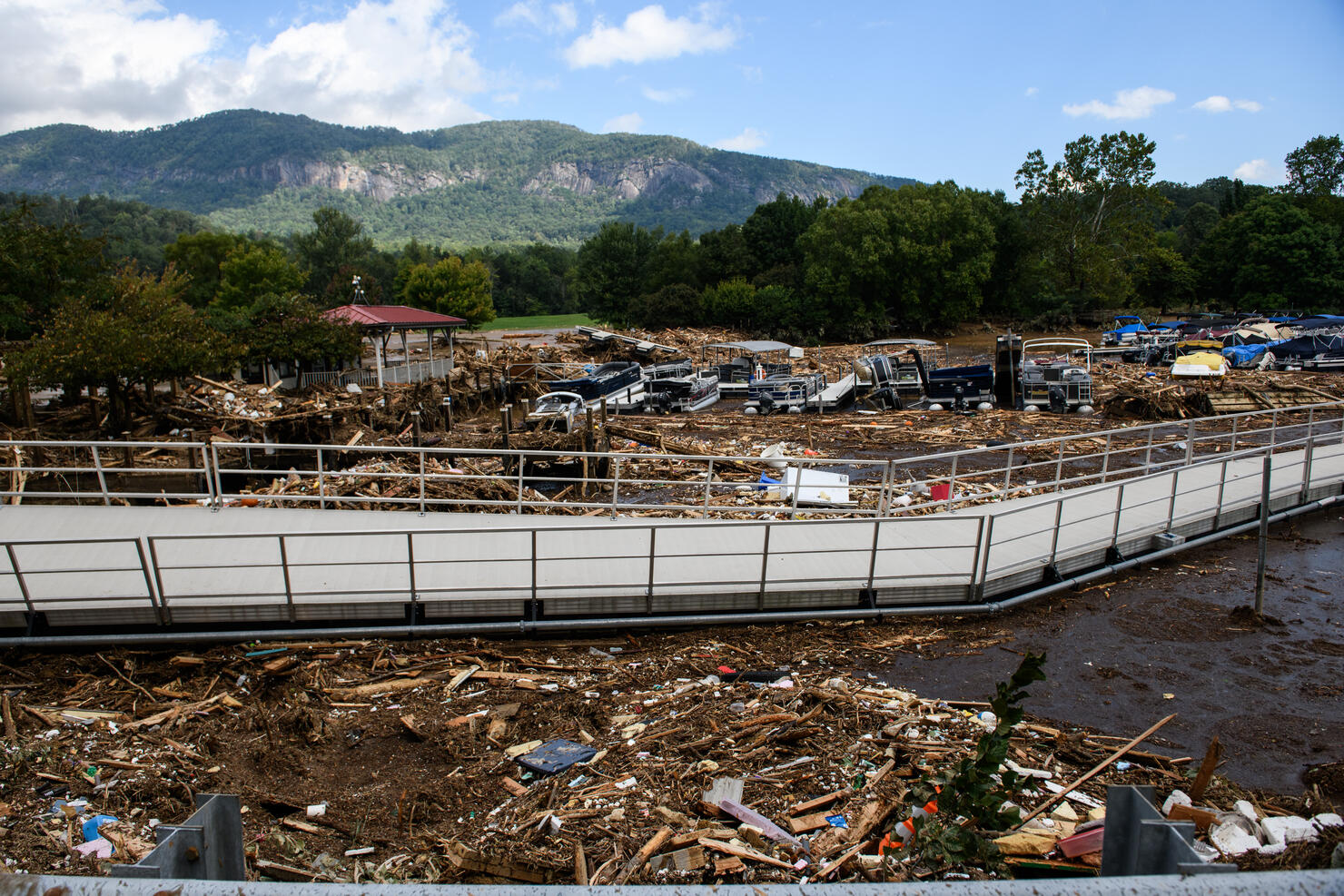 Storm Helene Causes Massive Flooding Across Swath Of Western North Carolina