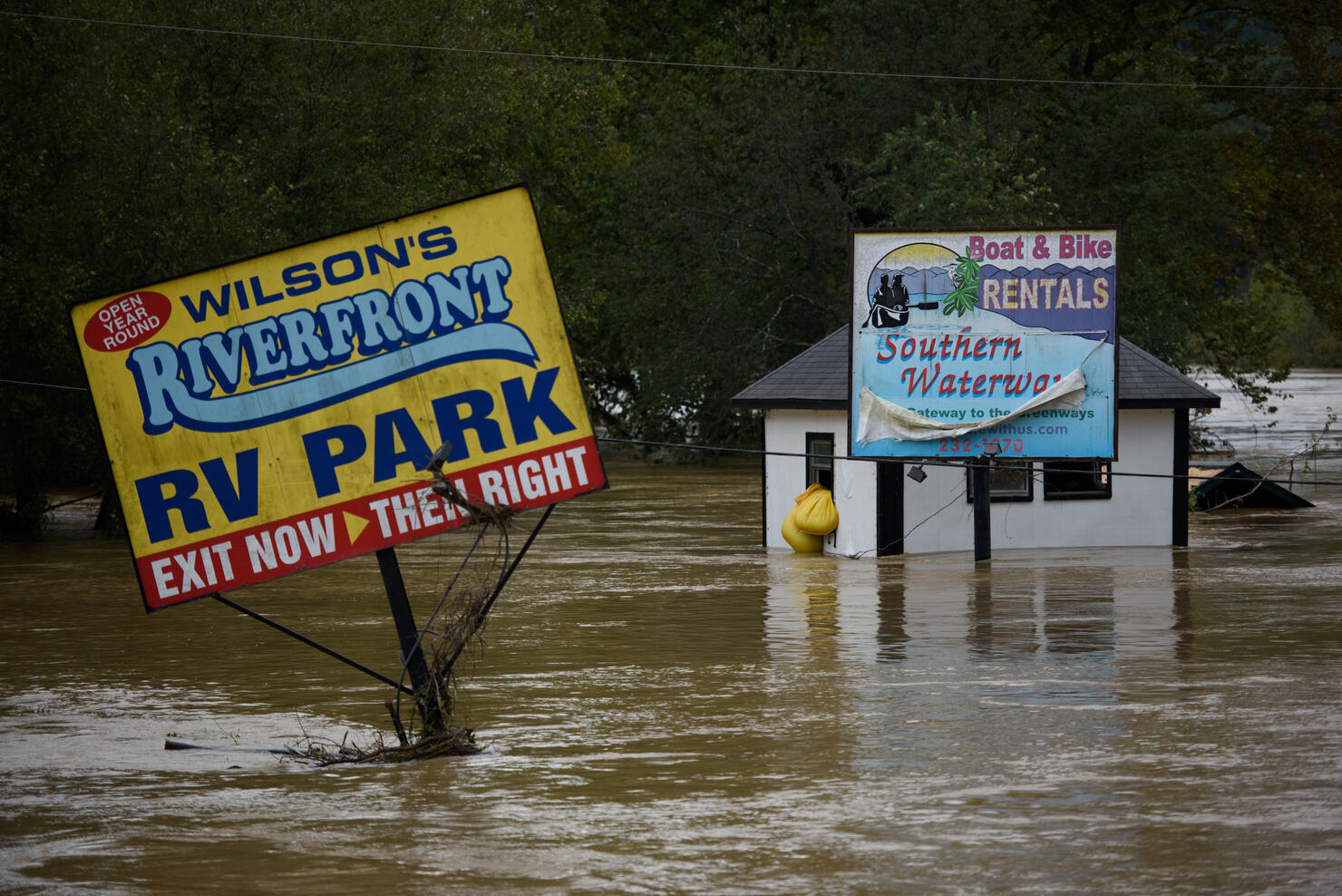 Hurricane Helene Causes Massive Flooding
