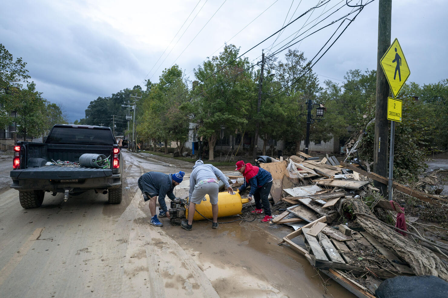 Storm Helene Causes Massive Flooding Across Swath Of Western North Carolina
