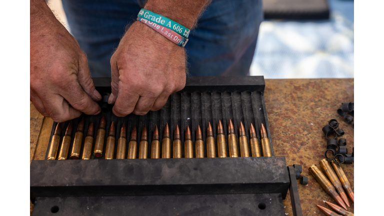 Gun Enthusiasts Hold Machine Gun Rally In Pennsylvania