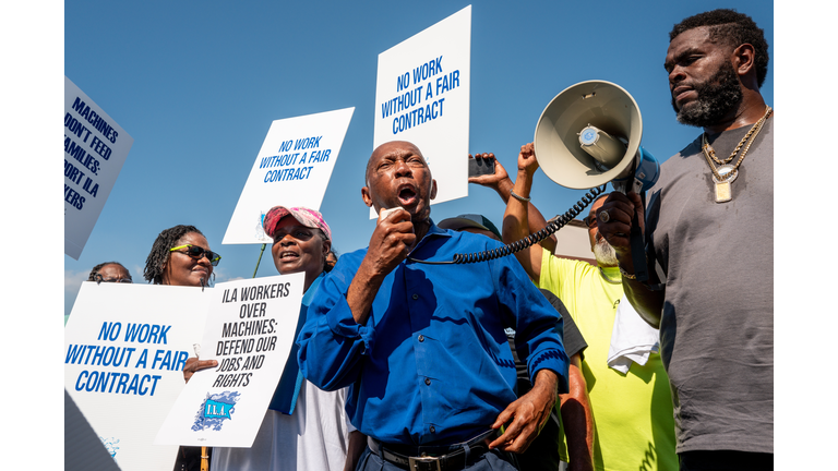 Dockworkers Strike Shuts Down Ports On Gulf And East Coasts