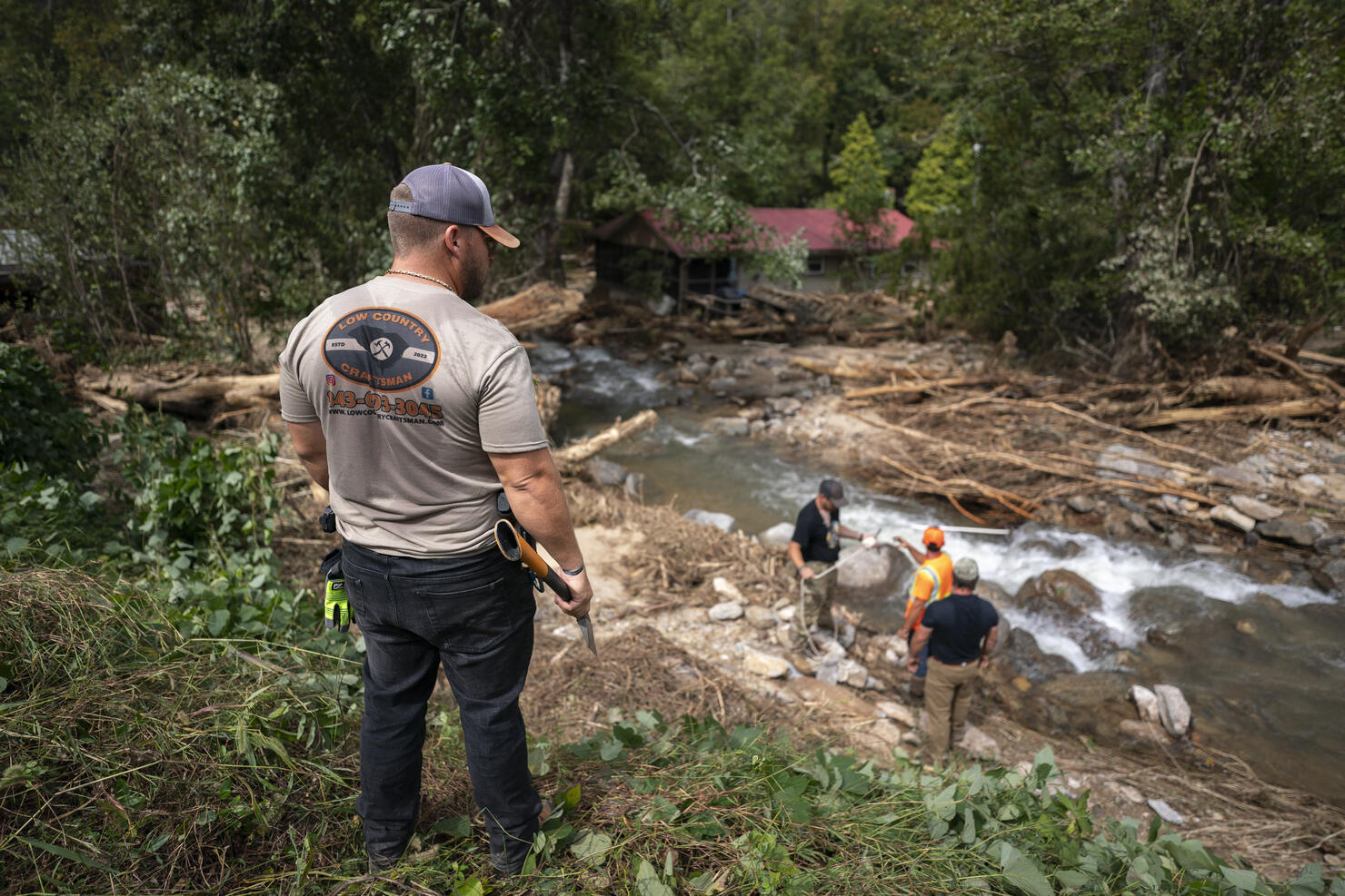 Storm Helene Causes Massive Flooding Across Swath Of Western North Carolina