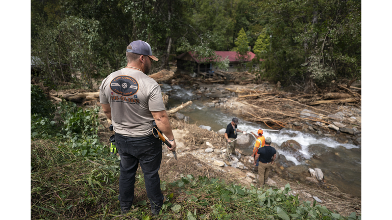 Storm Helene Causes Massive Flooding Across Swath Of Western North Carolina