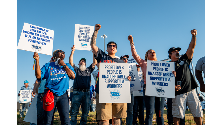 Dockworkers Strike Shuts Down Ports On Gulf And East Coasts