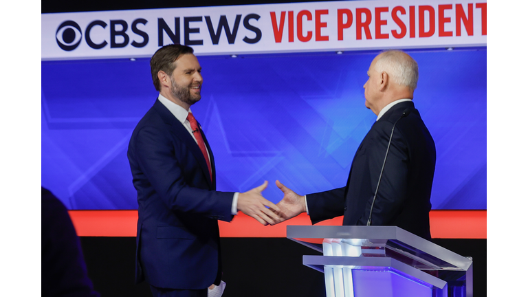 JD Vance And Tim Walz Face Off In Vice Presidential Debate In New York