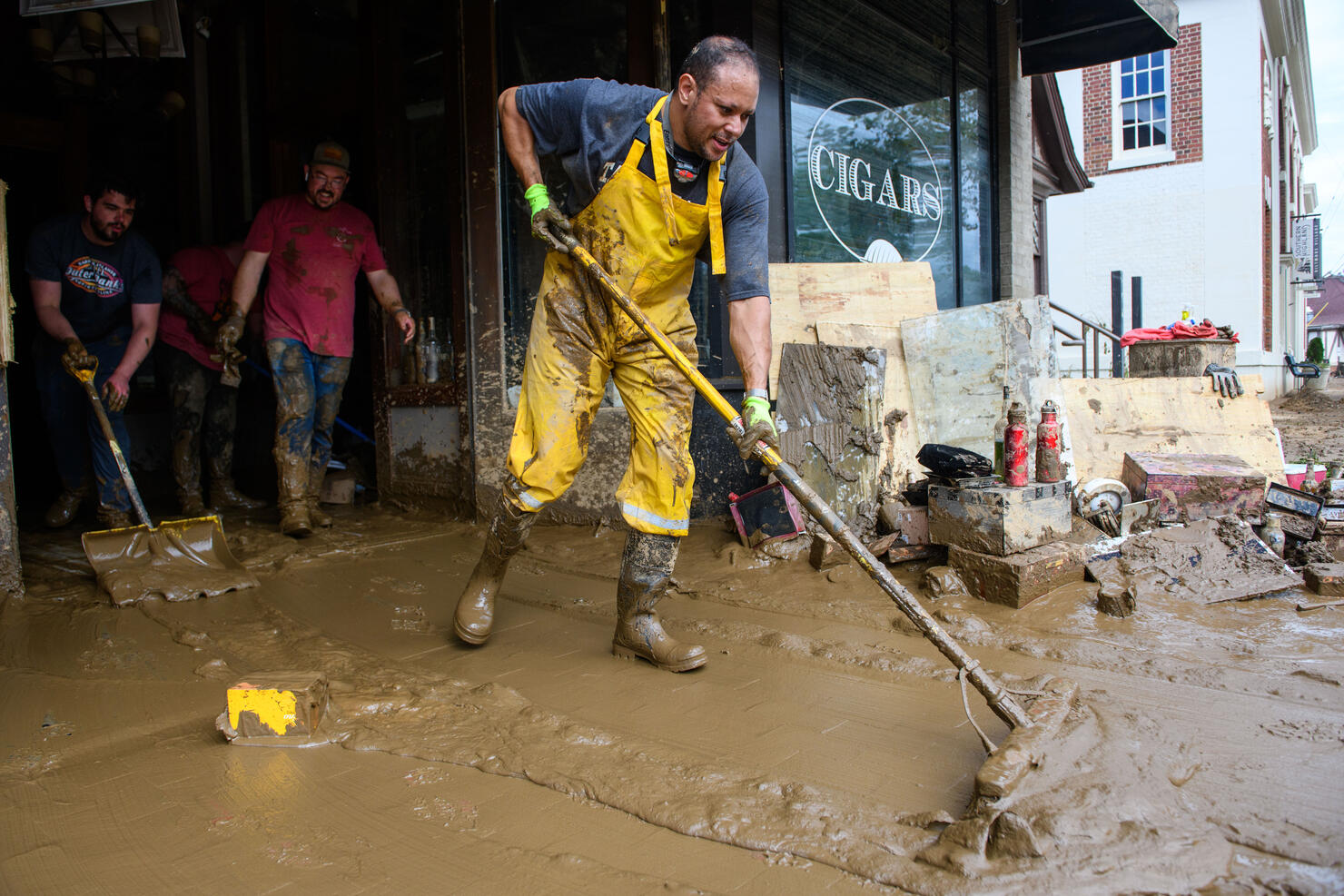 Storm Helene Causes Massive Flooding Across Swath Of Western North Carolina