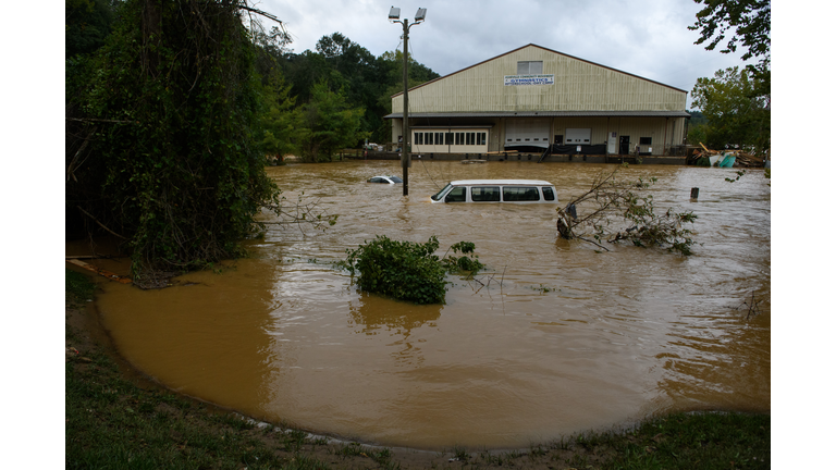 Storm Helene Causes Massive Flooding Across Swath Of Western North Carolina