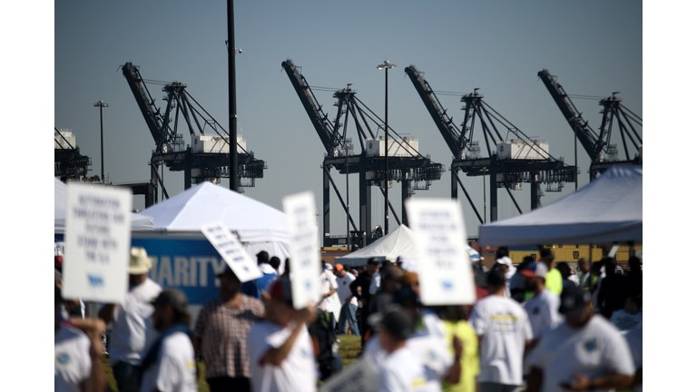 US-LOGISTICS-TRADE-STRIKE-PORT