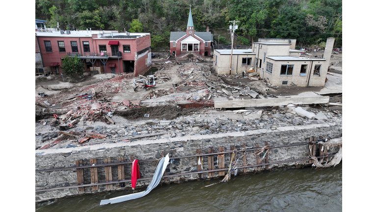 Storm Helene Causes Massive Flooding Across Swath Of Western North Carolina