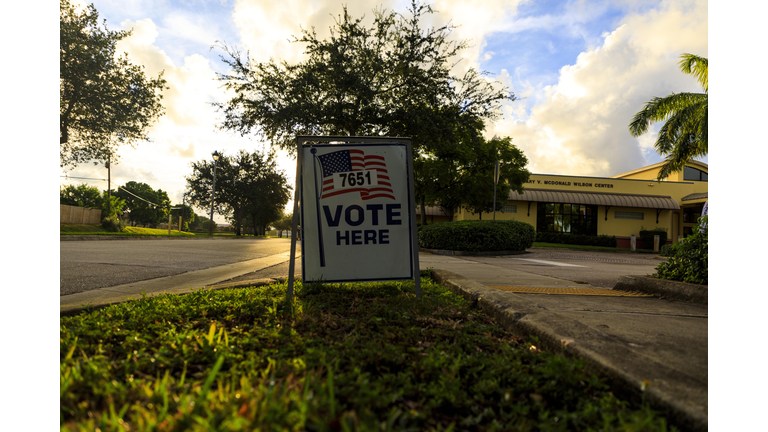 Floridians Head To The Polls On State's Primary Election Day