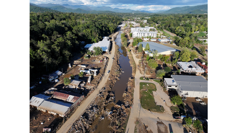 Storm Helene Causes Massive Flooding Across Swath Of Western North Carolina