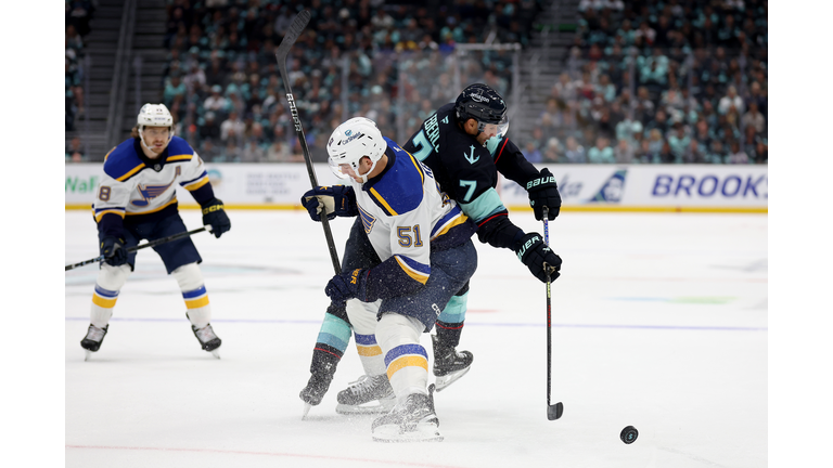 St Louis Blues v Seattle Kraken