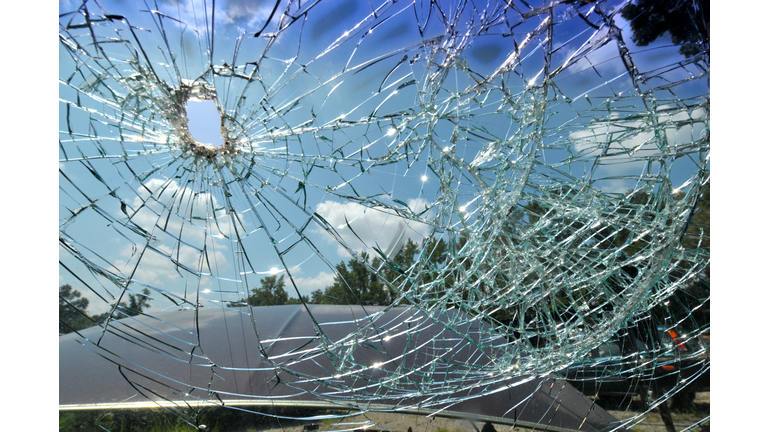 Shattered Windshield