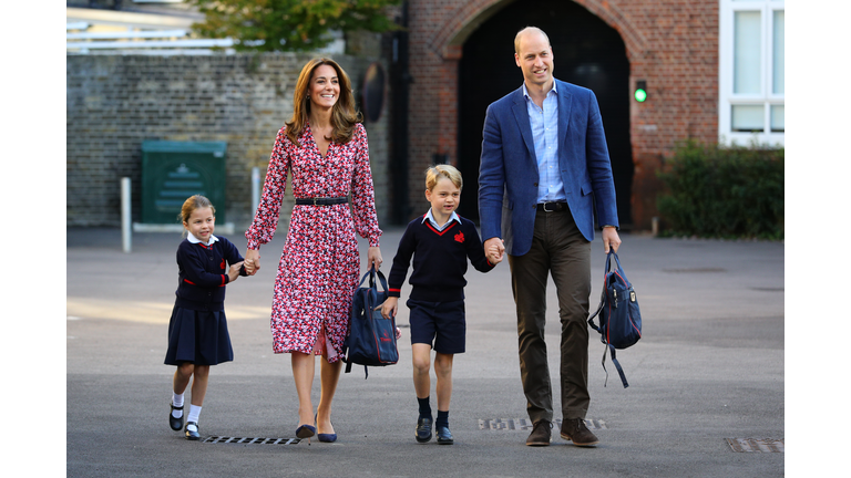 Princess Charlotte's First Day Of School