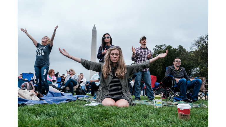 Franklin Graham Leads Prayer March On National Mall In Washington DC