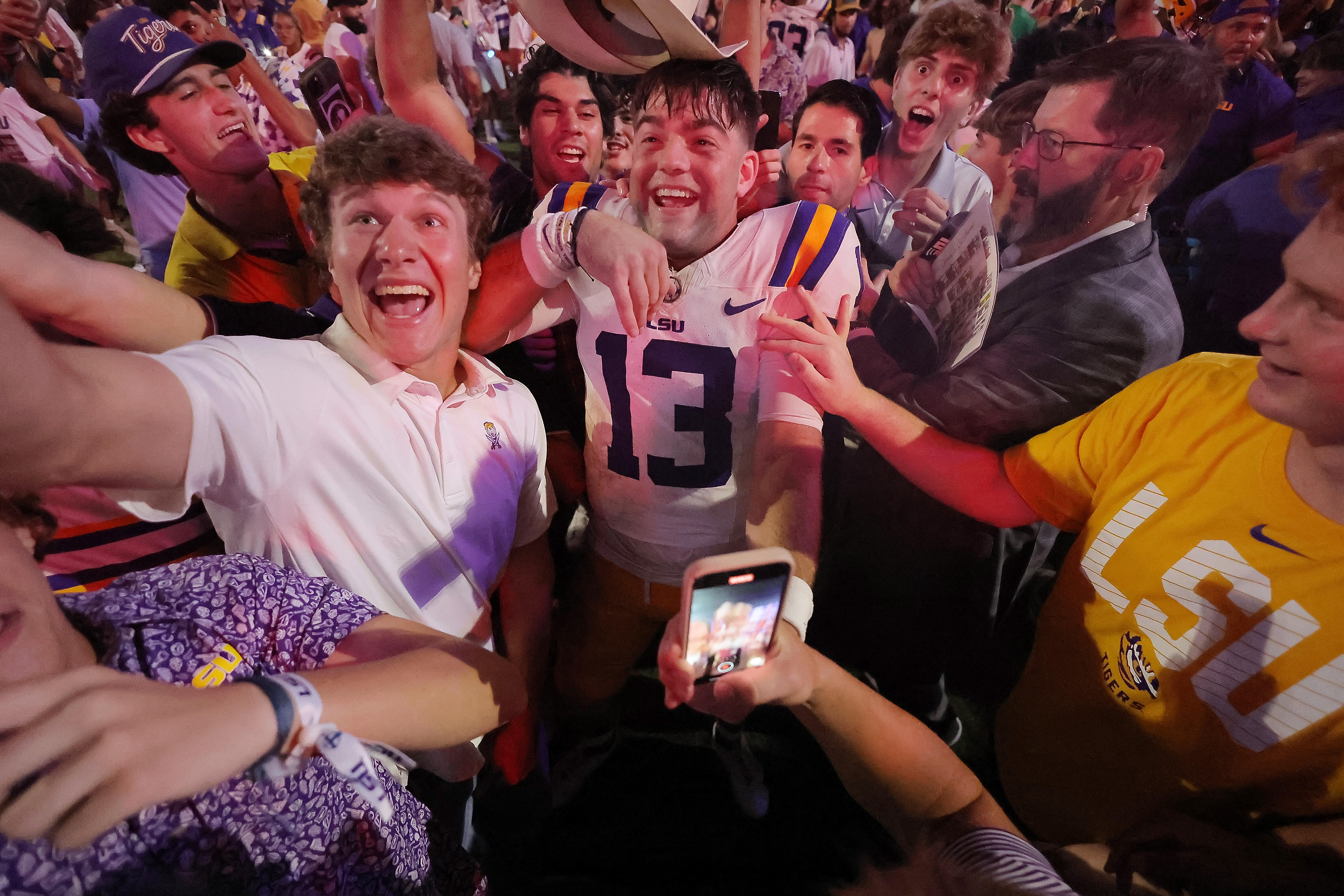 LSU Fined $250K After Fans Storm Field Following OT Win Over Ole Miss ...