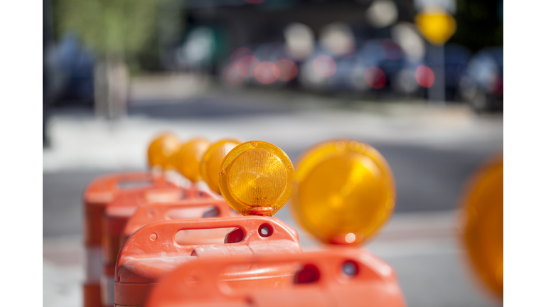 Construction Safety Barrier Barrels