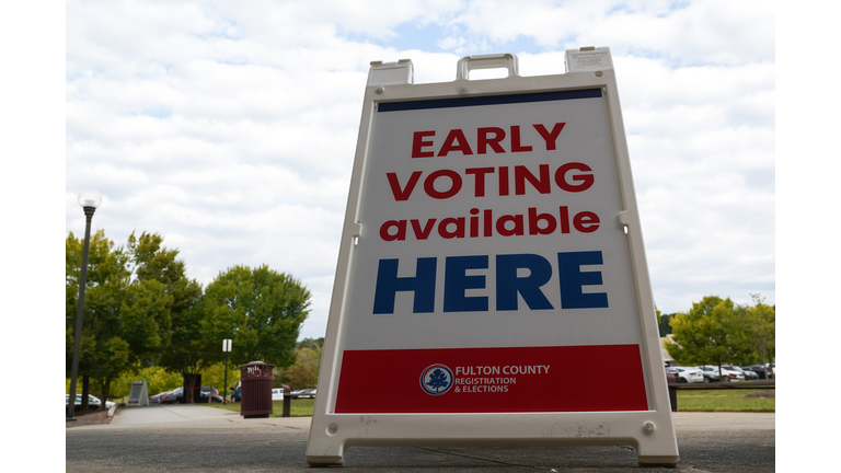 Early In-Person Voting Begins In Georgia