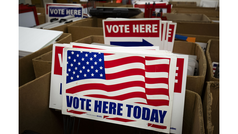 Poll Workers Receive Training For Upcoming Presidential Election In Lansing, Michigan