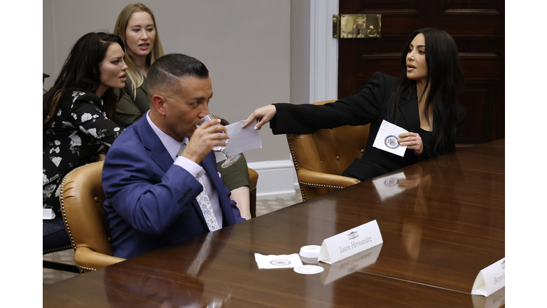 Vice President Harris Holds Criminal Justice Roundtable At White House