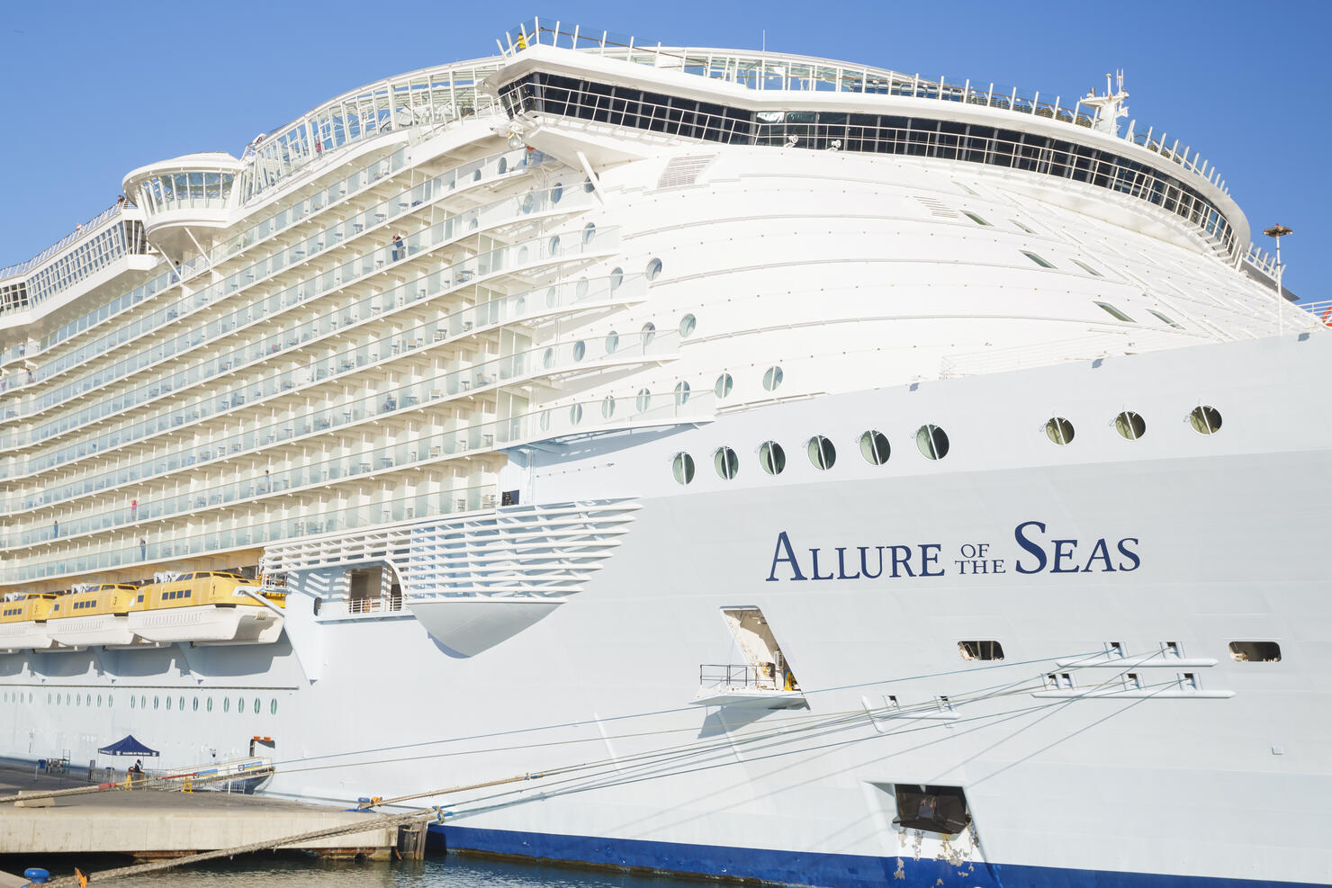 Allure of the Seas in Malaga