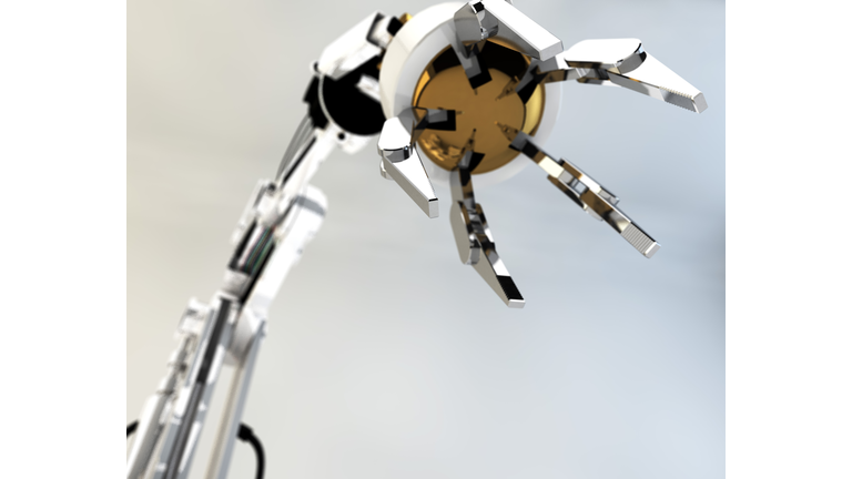 CG robot arm