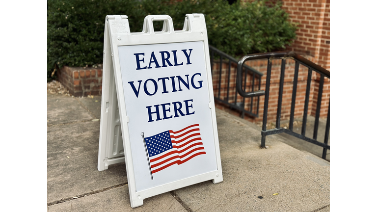 Early Voting Sign