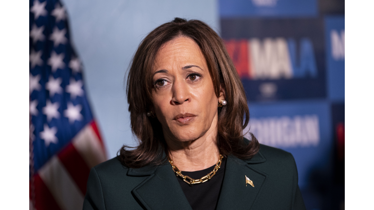 Presidential Nominee Kamala Harris Campaigns With Liz Cheney In Swing States Across The Nation