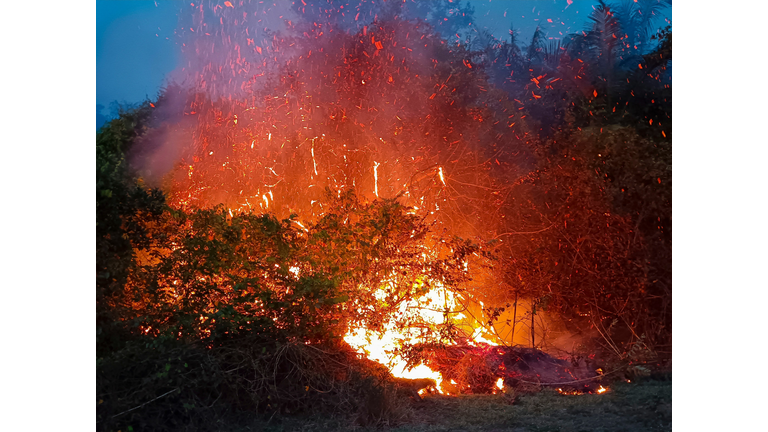 BOLIVIA-FIRE-AGRICULTURE-ENVIRONMENT