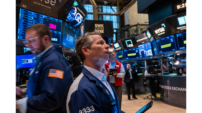 New York Stock Exchange Opens On Tuesday Morning