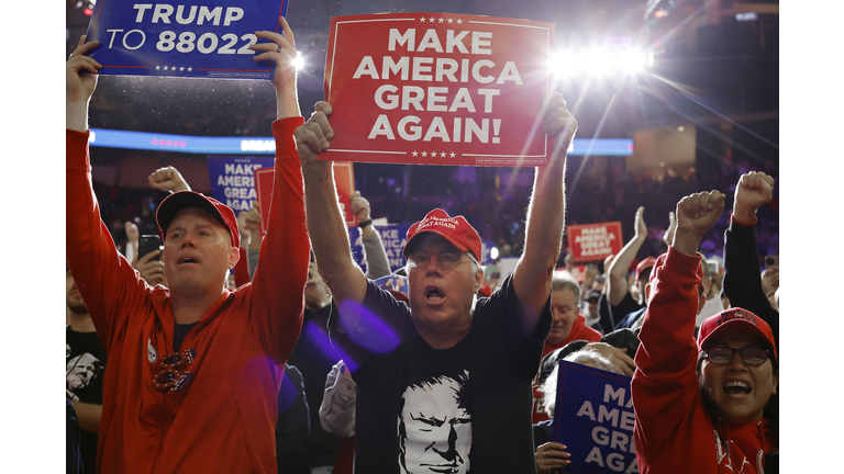 Donald Trump Campaigns In Pennsylvania With One Week Until Election Day