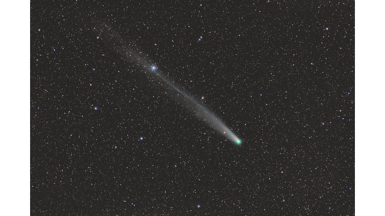 Photo of a real comet
