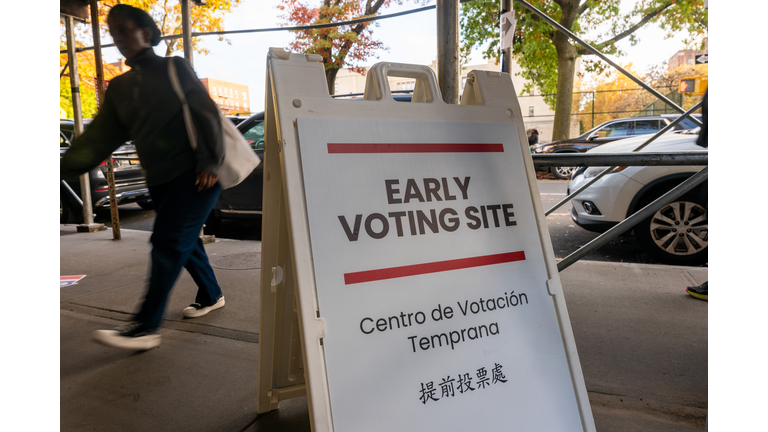 New Yorkers Vote Early A Week Before Election Day