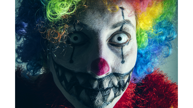 Creepy Clown Close Up