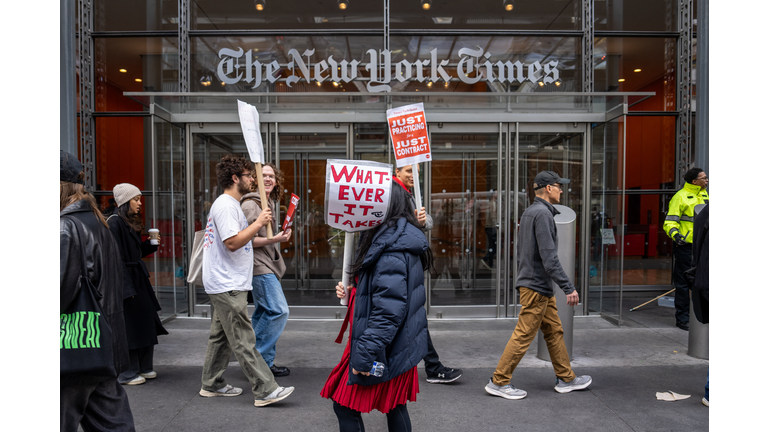 US-LABOR-NEWSPAPER-STRIKE