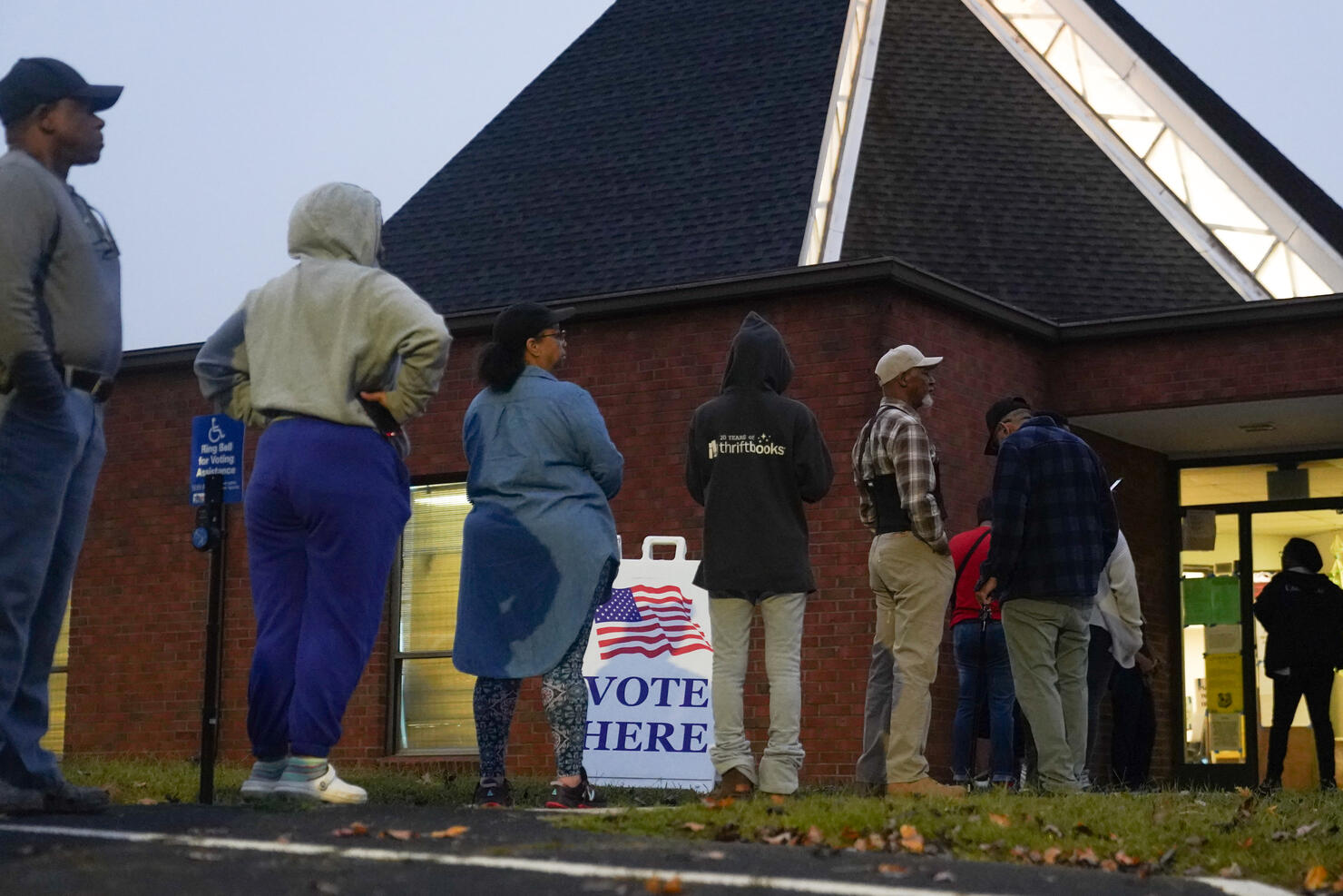 Americans Vote In The 2024 Presidential Election