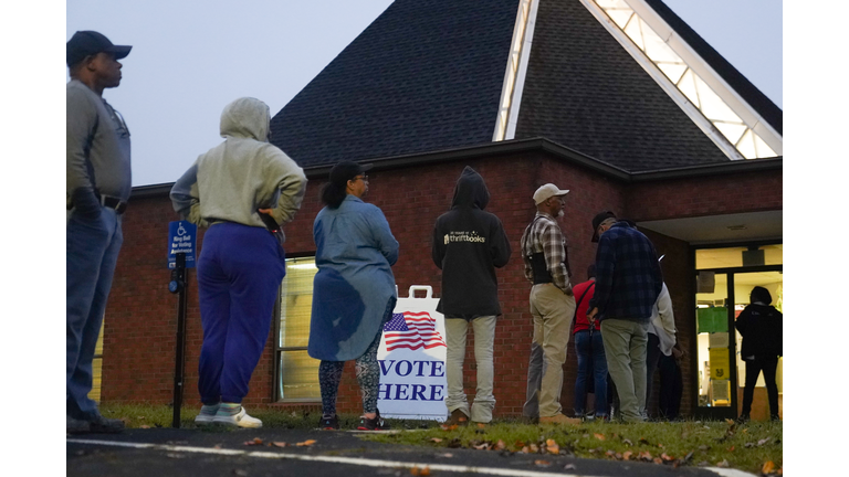 Americans Vote In The 2024 Presidential Election