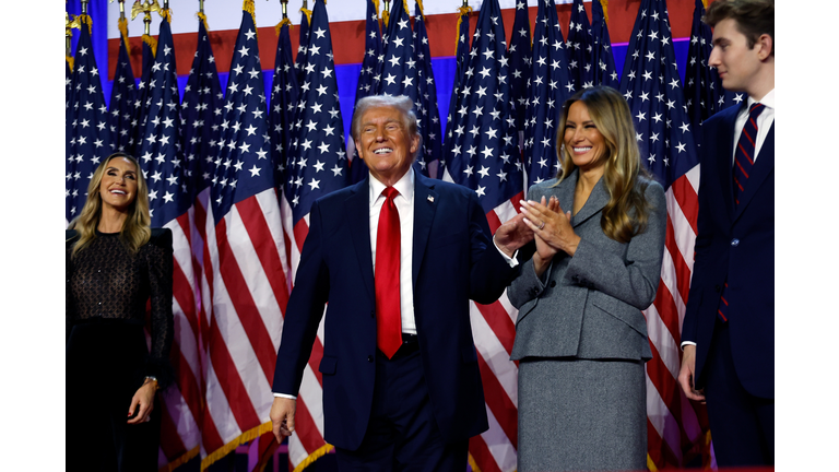 Republican Presidential Nominee Donald Trump Holds Election Night Event In West Palm Beach