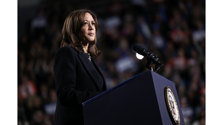 Democratic Presidential Nominee Vice President Harris Campaigns Across Pennsylvania Day Before Election