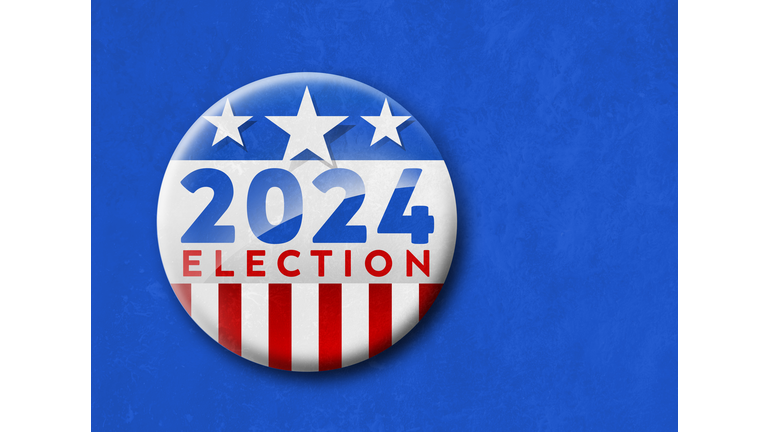 Campaign Button United States Presidential Election 2024