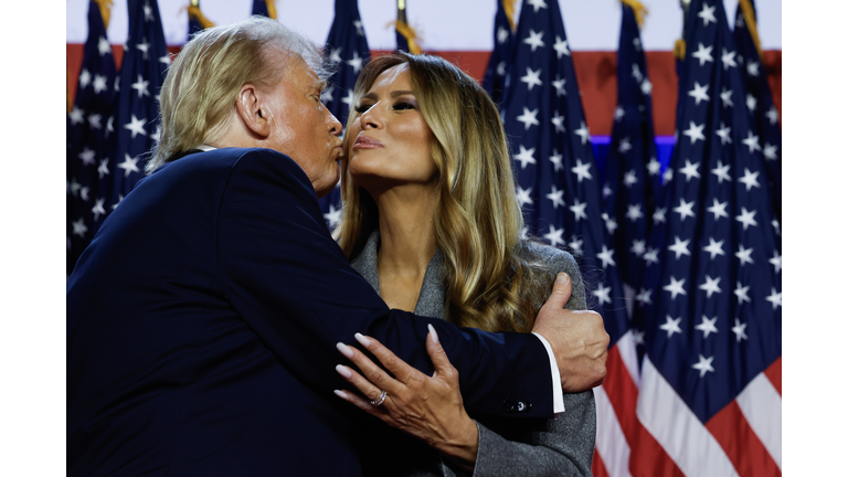 Republican Presidential Nominee Donald Trump Holds Election Night Event In West Palm Beach