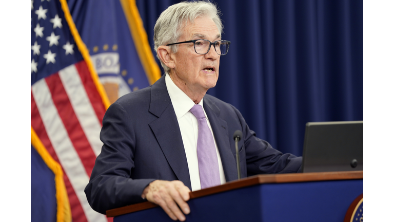 Federal Reserve Chair Jerome Powell Holds His Monthly Press Conference
