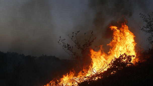 #HawkFire in Acton Burns 400 Acres; 42% Contained